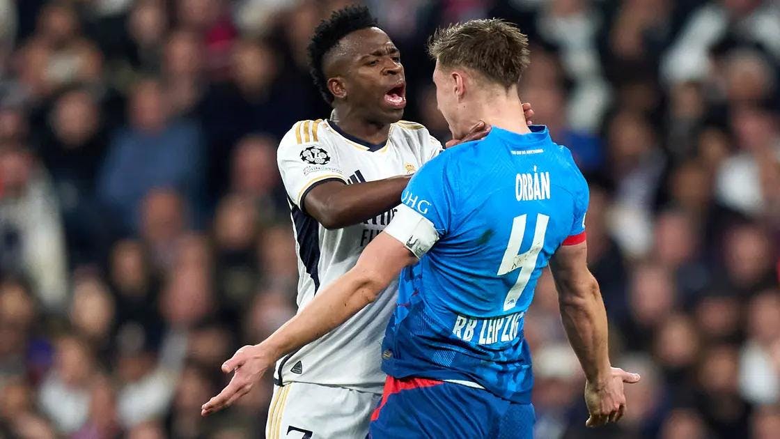 RB Leipzig Players Blast Referee for Allowing Real Star Escape Red Card After Neck Shoving